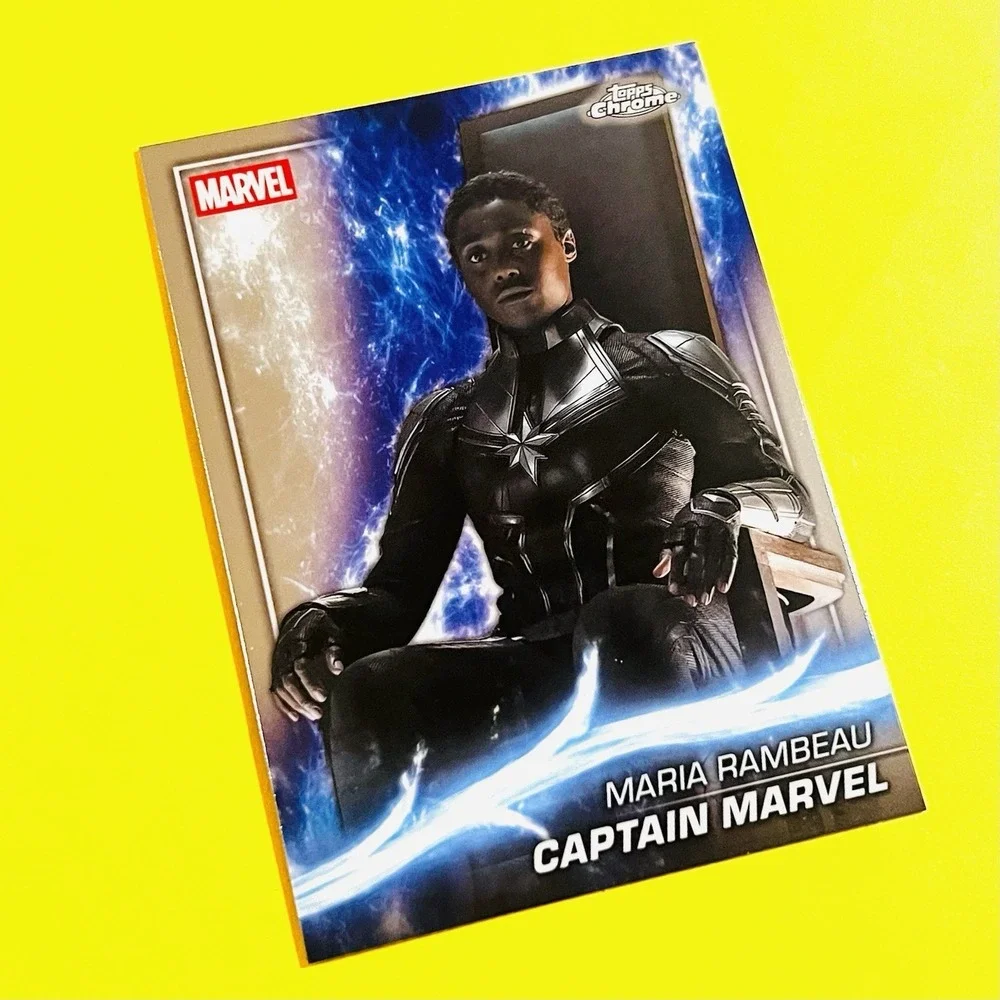 2025 Topps Chrome Marvel Studios‎ Maria Rambeau Captain Marvel #133 Phase Four